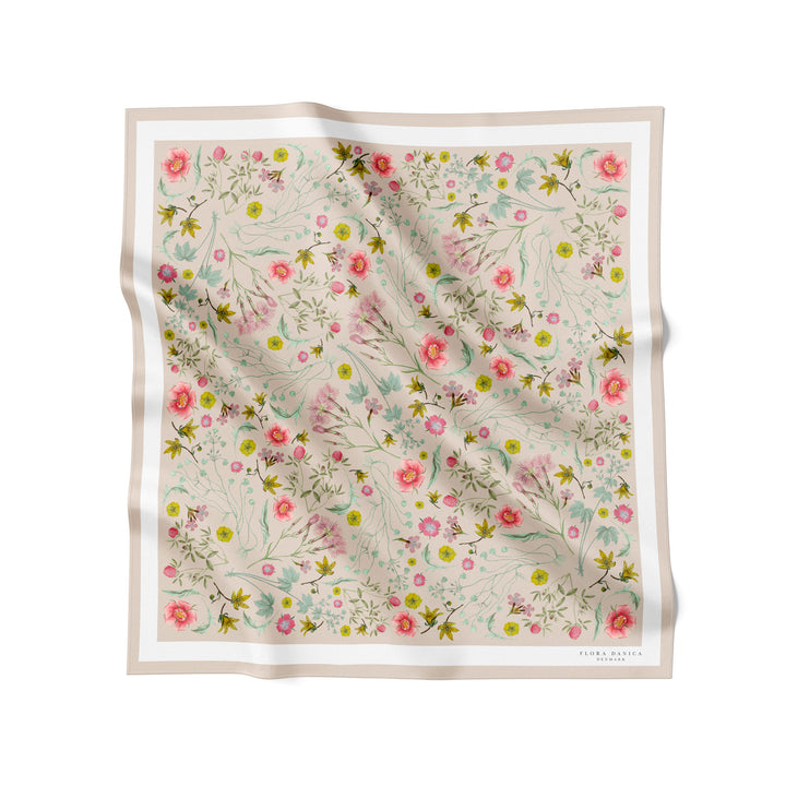 Flora Danica Denmark Beige Garden Scarf Large scarf Beige Garden