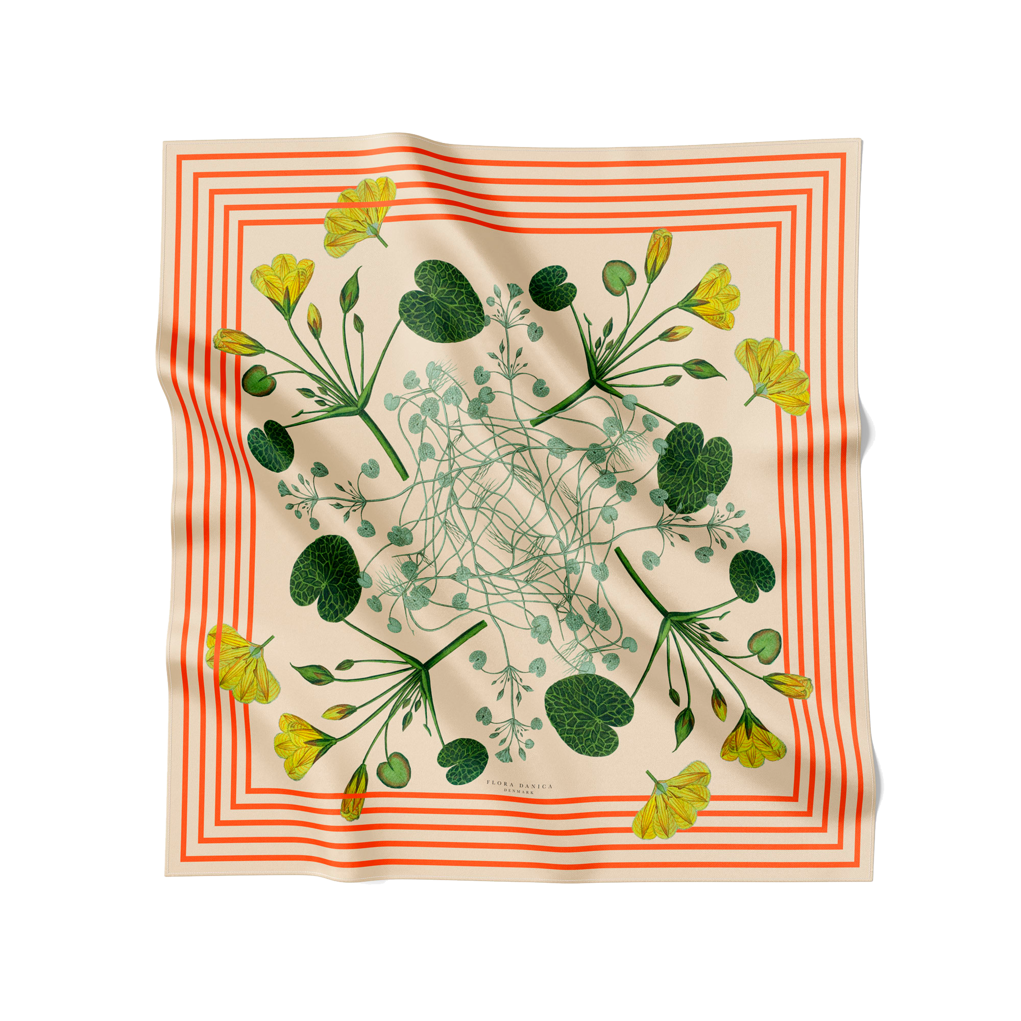 Flora Danica Denmark Candy Striped Blossom 70 scarf Medium Dobbeltsided scarf Candy Striped Blossom