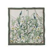 Flora Danica Denmark Wild Bloom 53 scarf Small scarf Wild-Bloom Green