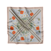 Flora Danica Denmark Wildframe 53 scarf Small scarf Blue Mist